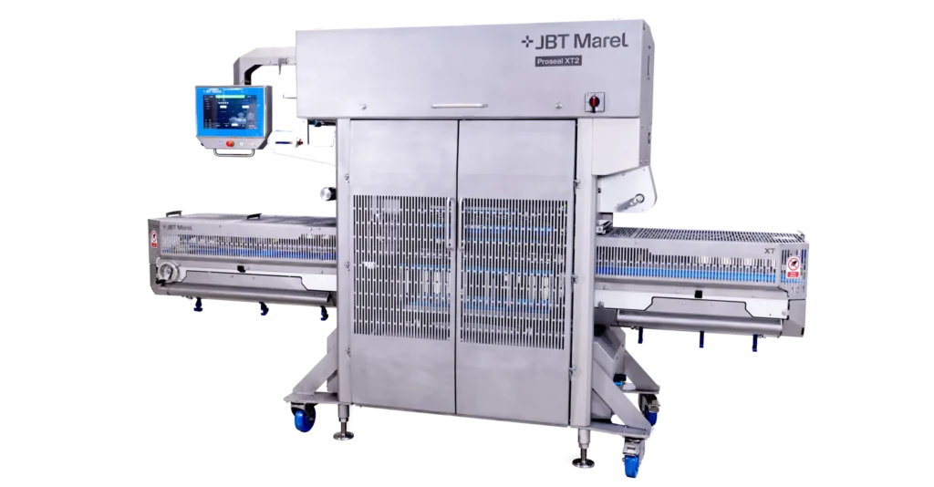 JBT Marel Proseal XT2 Traysealer für die automatische Versiegelung von Lebensmittelverpackungen